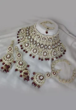 Kundan Choker Necklace Set