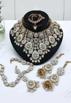 Kundan Choker Necklace Set