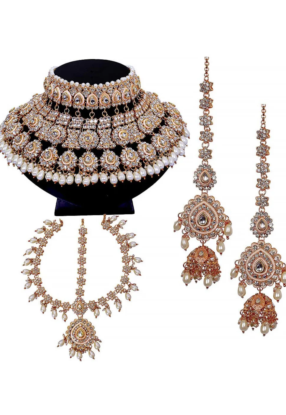 Kundan Choker Necklace Set