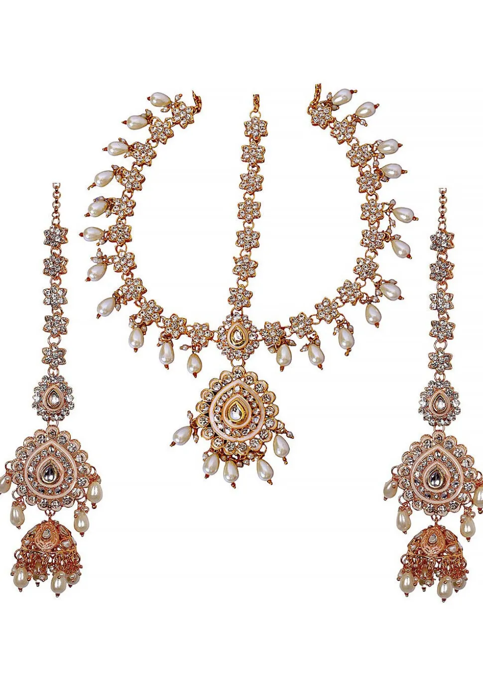 Kundan Choker Necklace Set