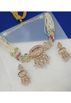 Kundan Choker Necklace Set