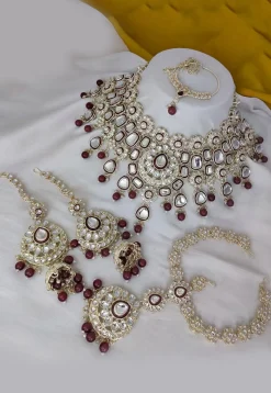 Kundan Choker Necklace Set