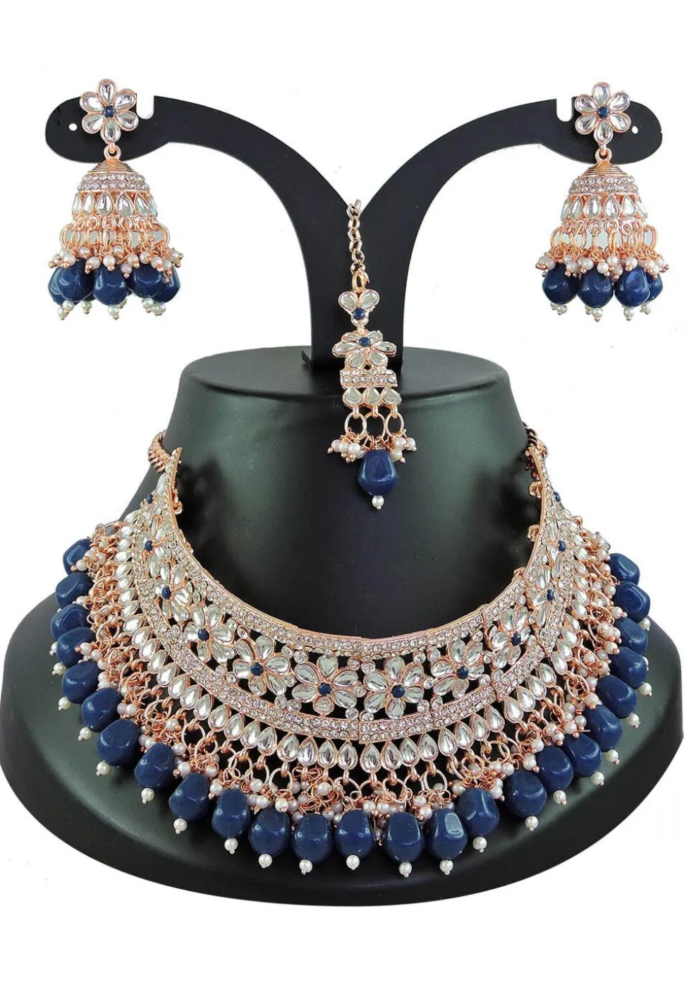 Kundan Choker Necklace Set