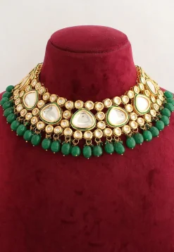 Kundan Choker Necklace Set