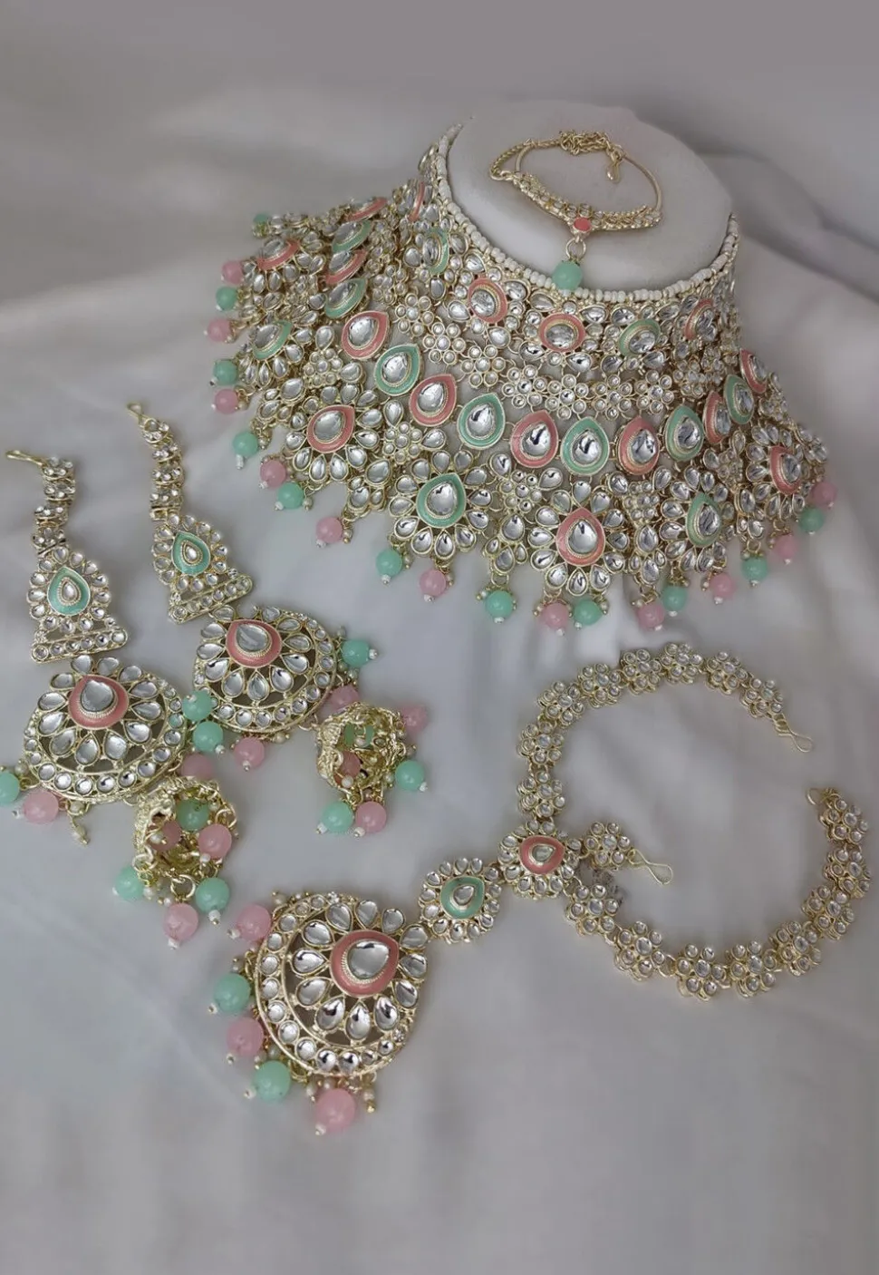 Kundan Choker Necklace Set