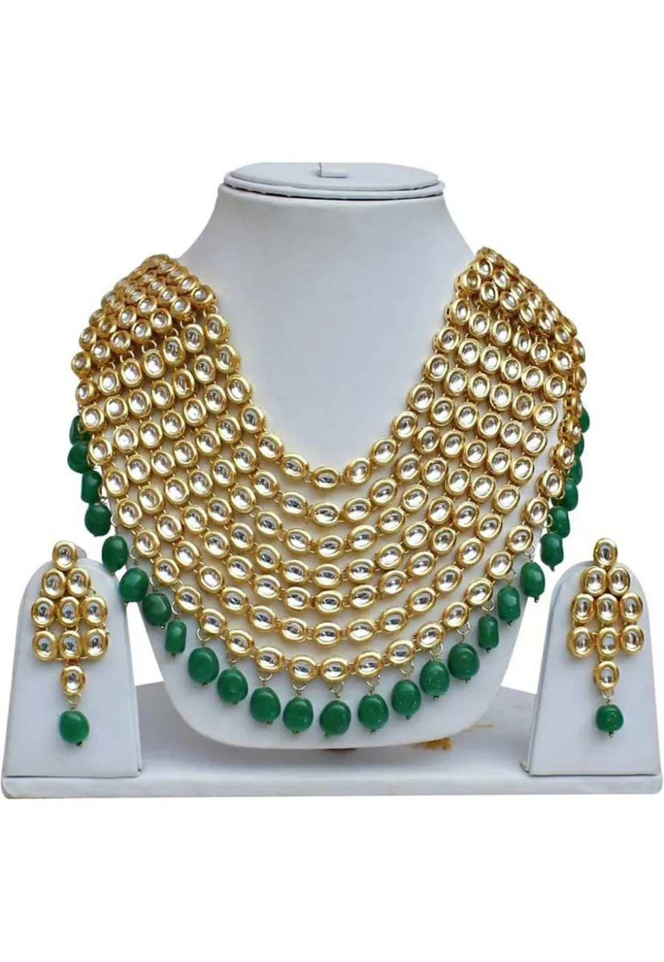 Kundan Layered Necklace Set