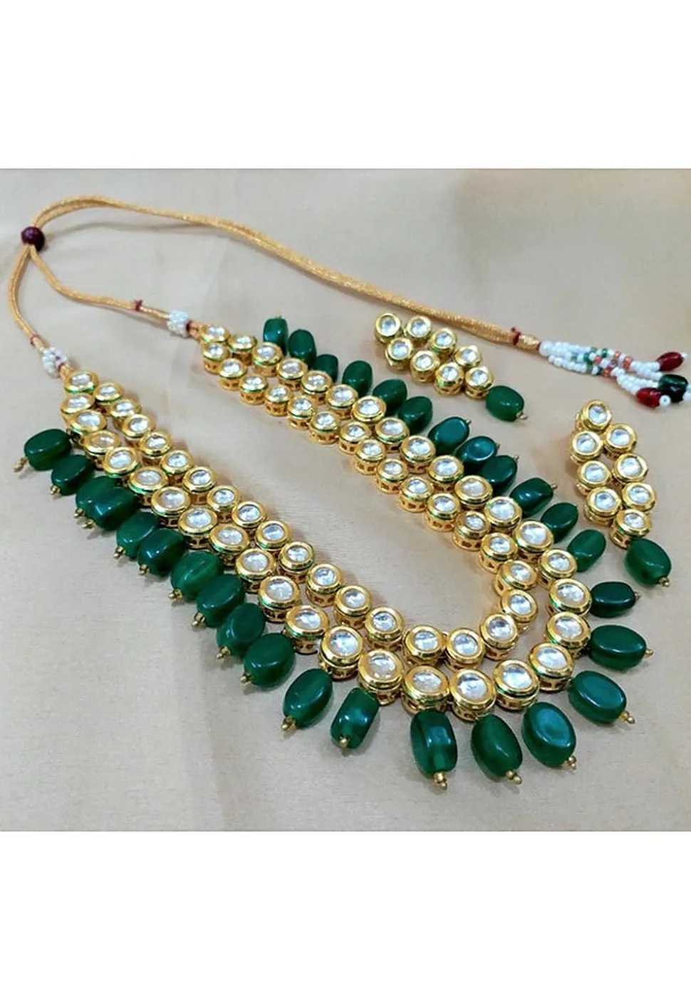 Kundan Layered Necklace Set