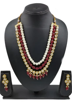Kundan Layered Necklace Set