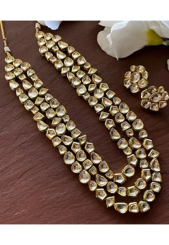 Kundan Layered Necklace Set
