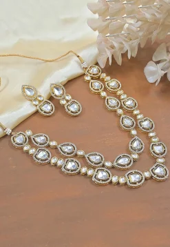 Kundan Layered Necklace Set