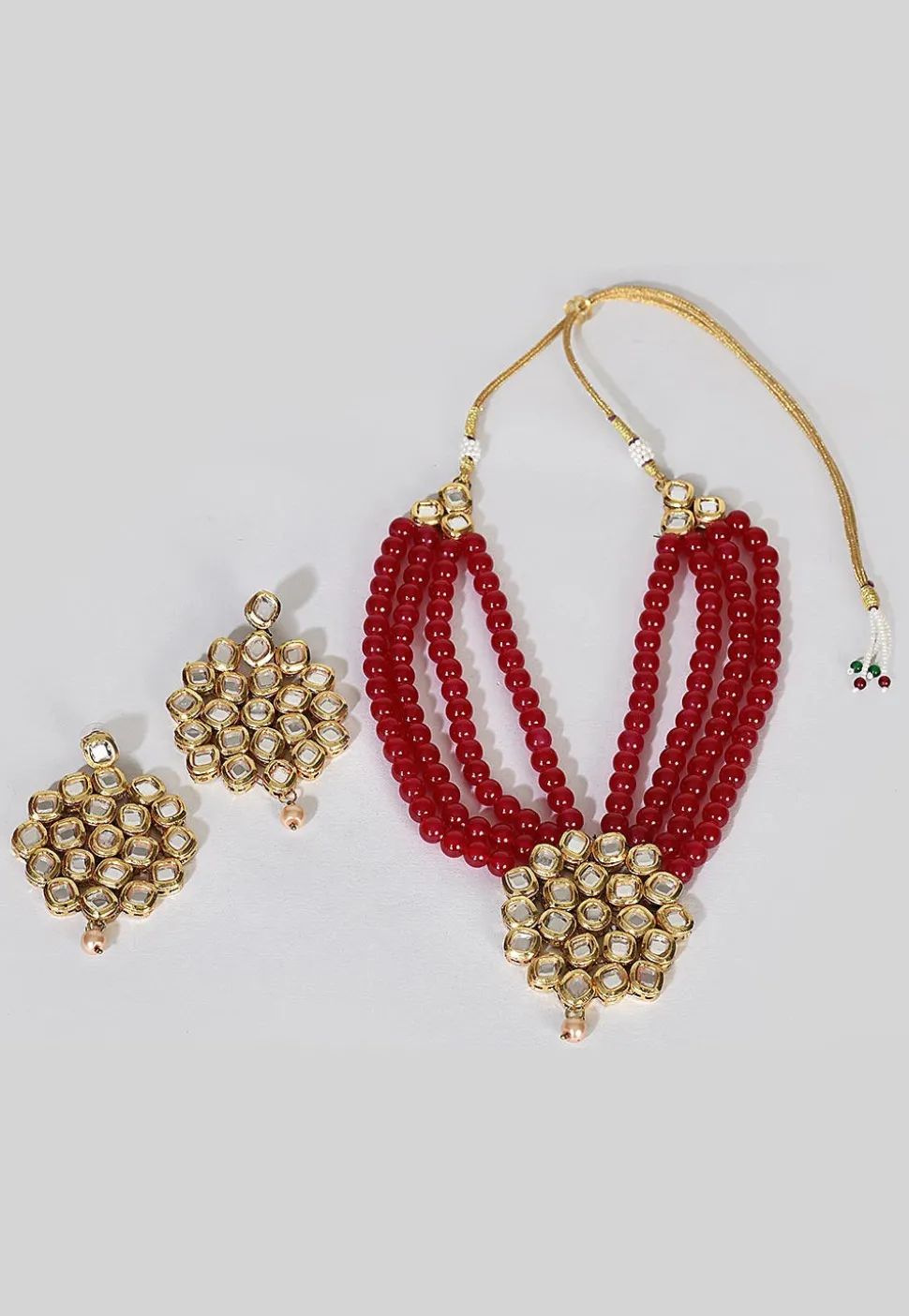 Kundan Layered Necklace Set
