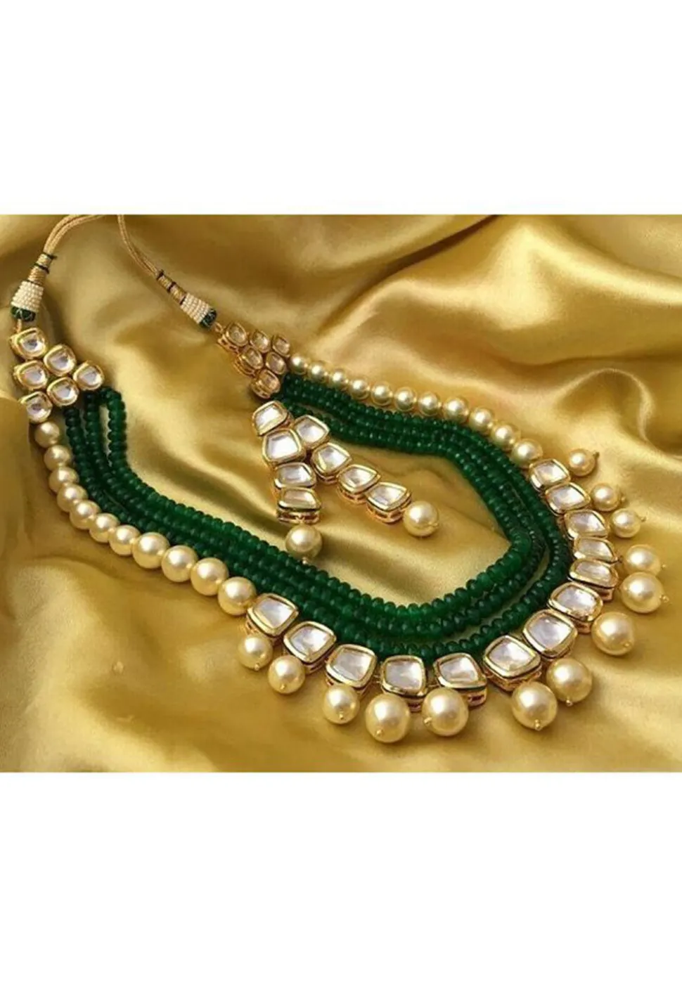 Kundan Layered Necklace Set