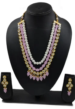 Kundan Layered Necklace Set