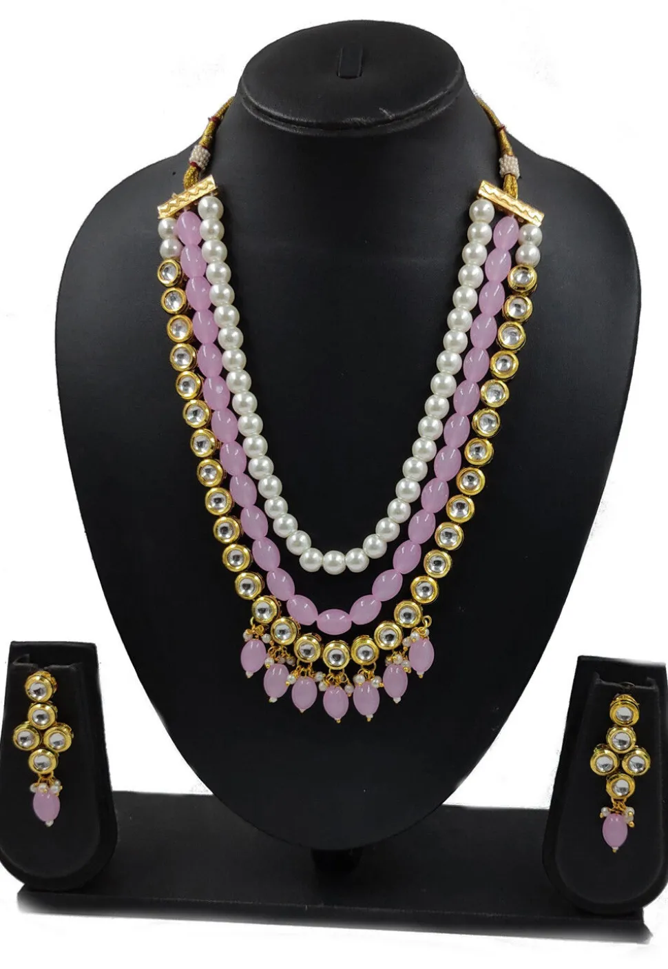 Kundan Layered Necklace Set