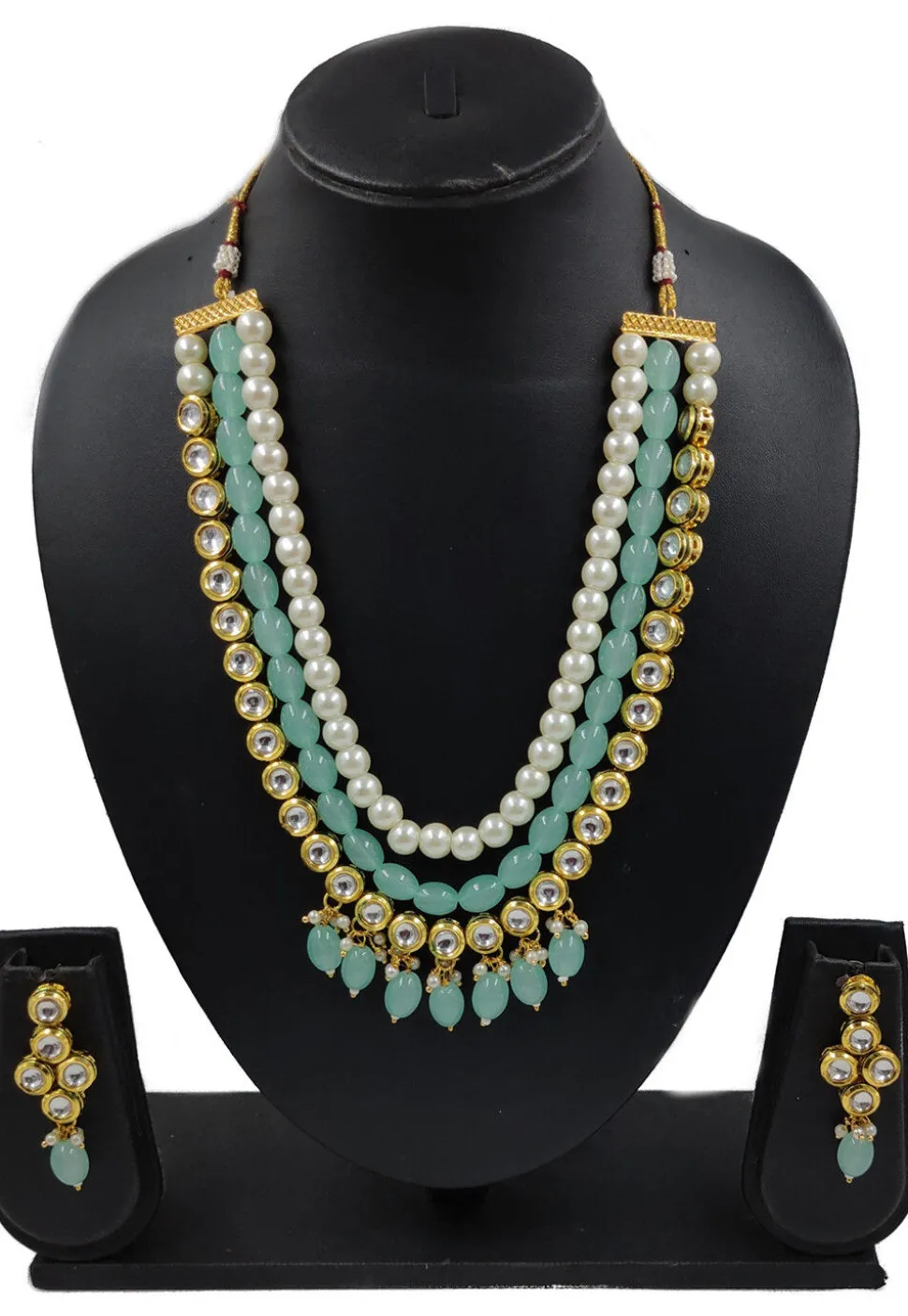 Kundan Layered Necklace Set
