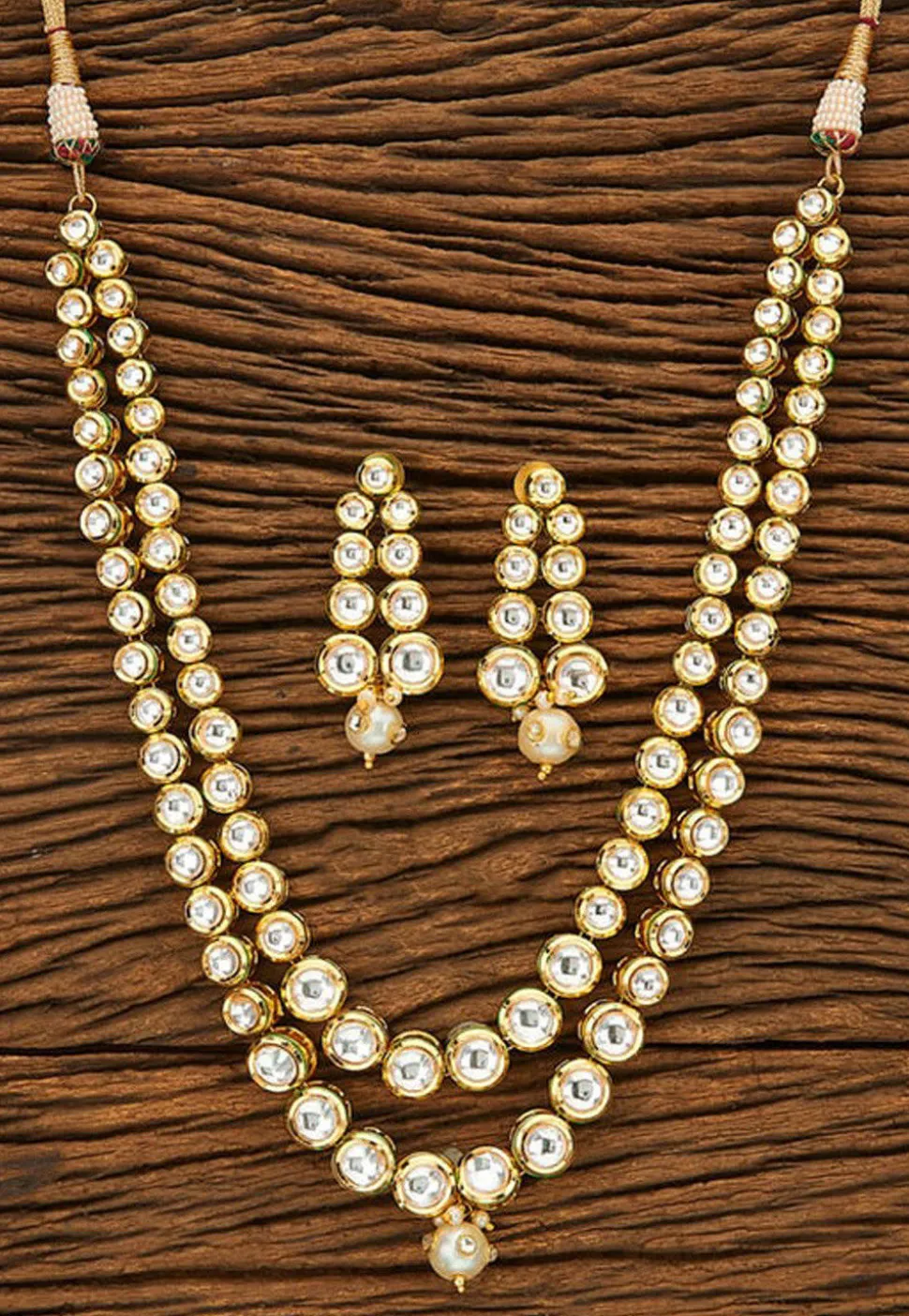 Kundan Layered Necklace Set