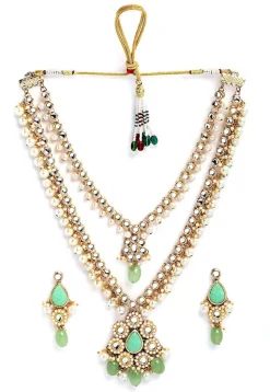 Kundan Layered Necklace Set