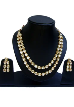 Kundan Layered Necklace Set