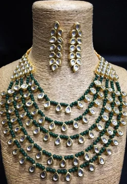 Kundan Layered Necklace Set