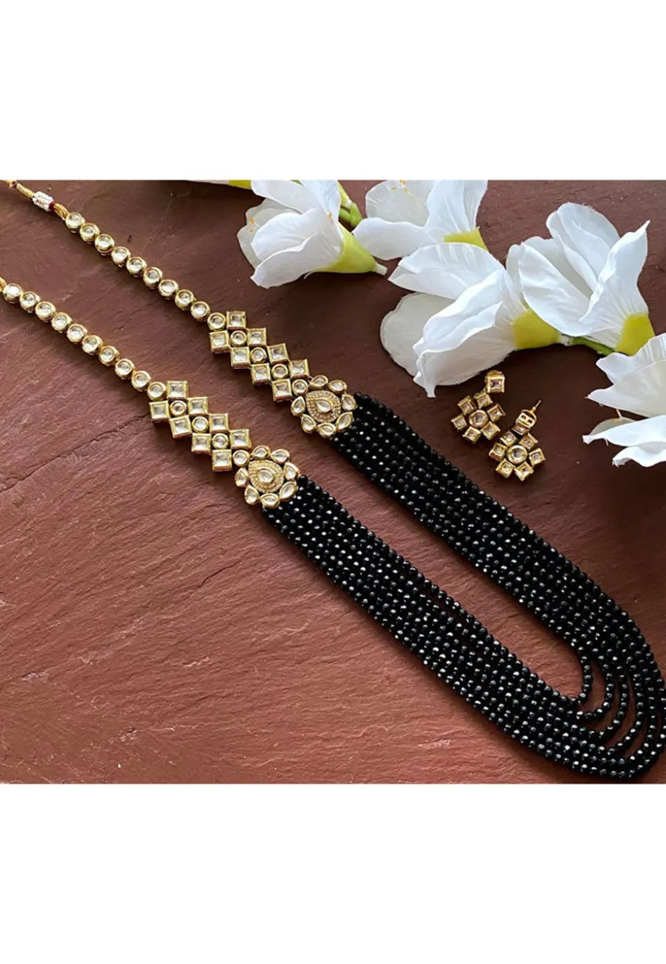 Kundan Layered Necklace Set
