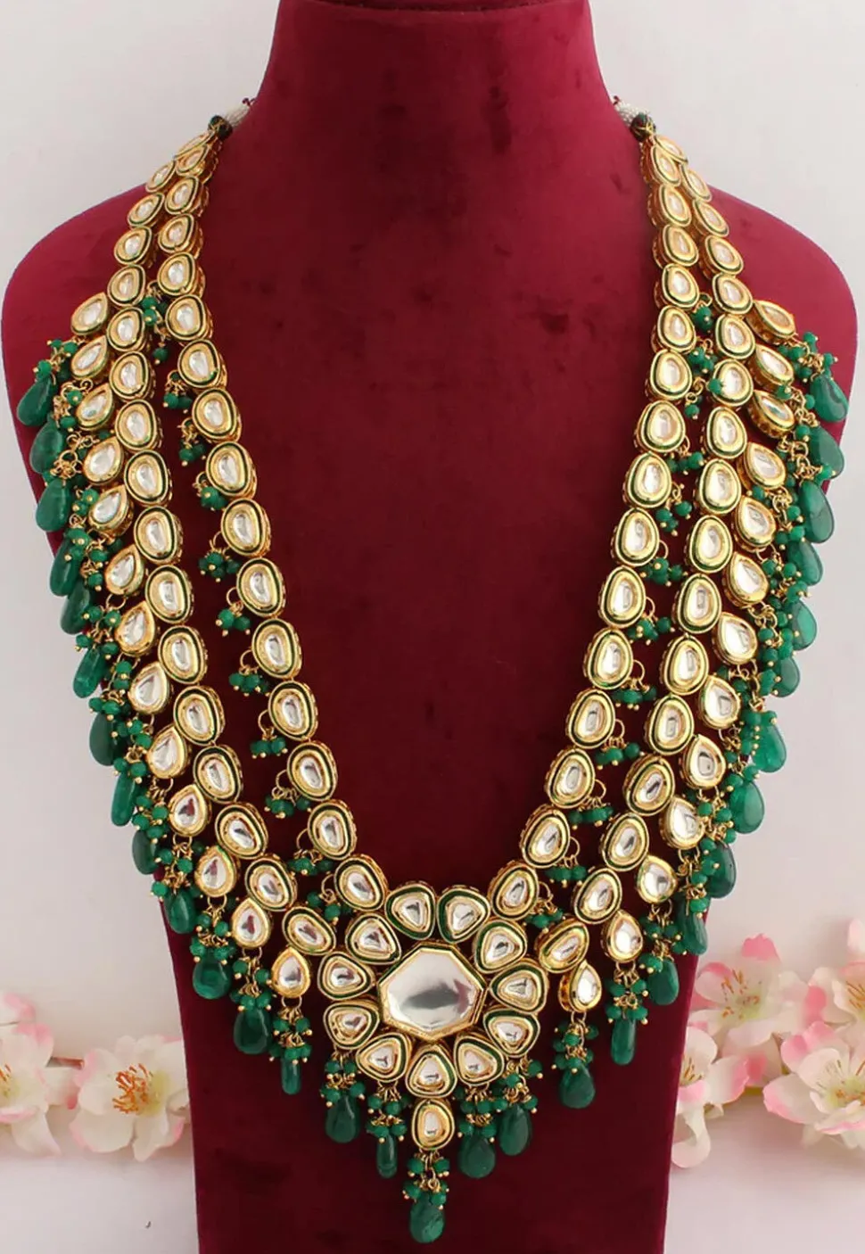 Kundan Long Necklace