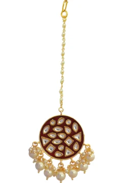 Kundan Maang Tikka