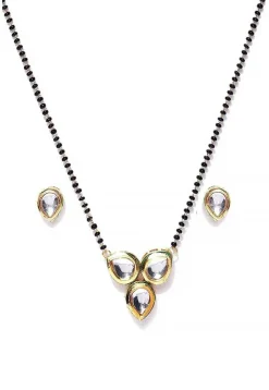 Kundan Mangalsutra Set
