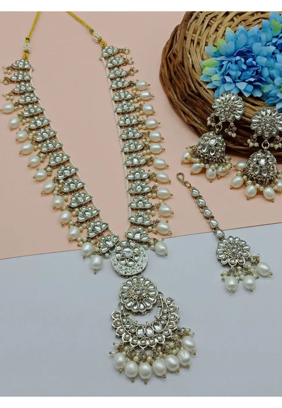 Kundan Necklace Set