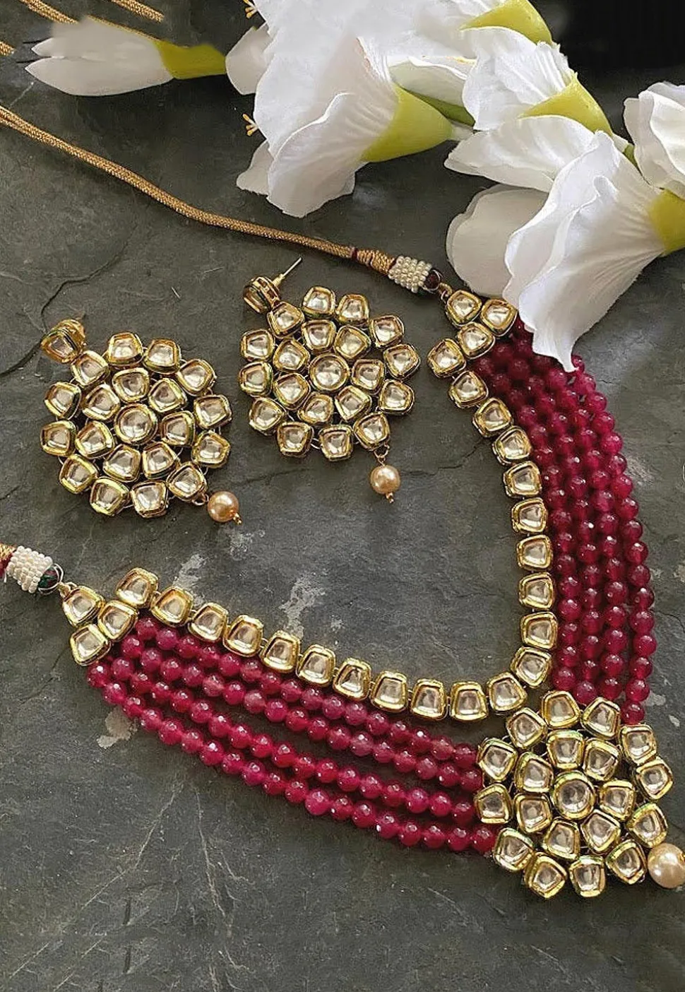 Kundan Necklace Set
