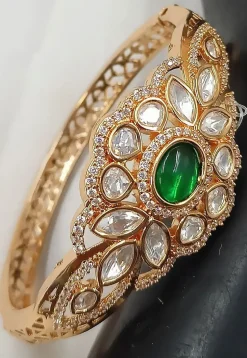 Kundan Openable Bracelet