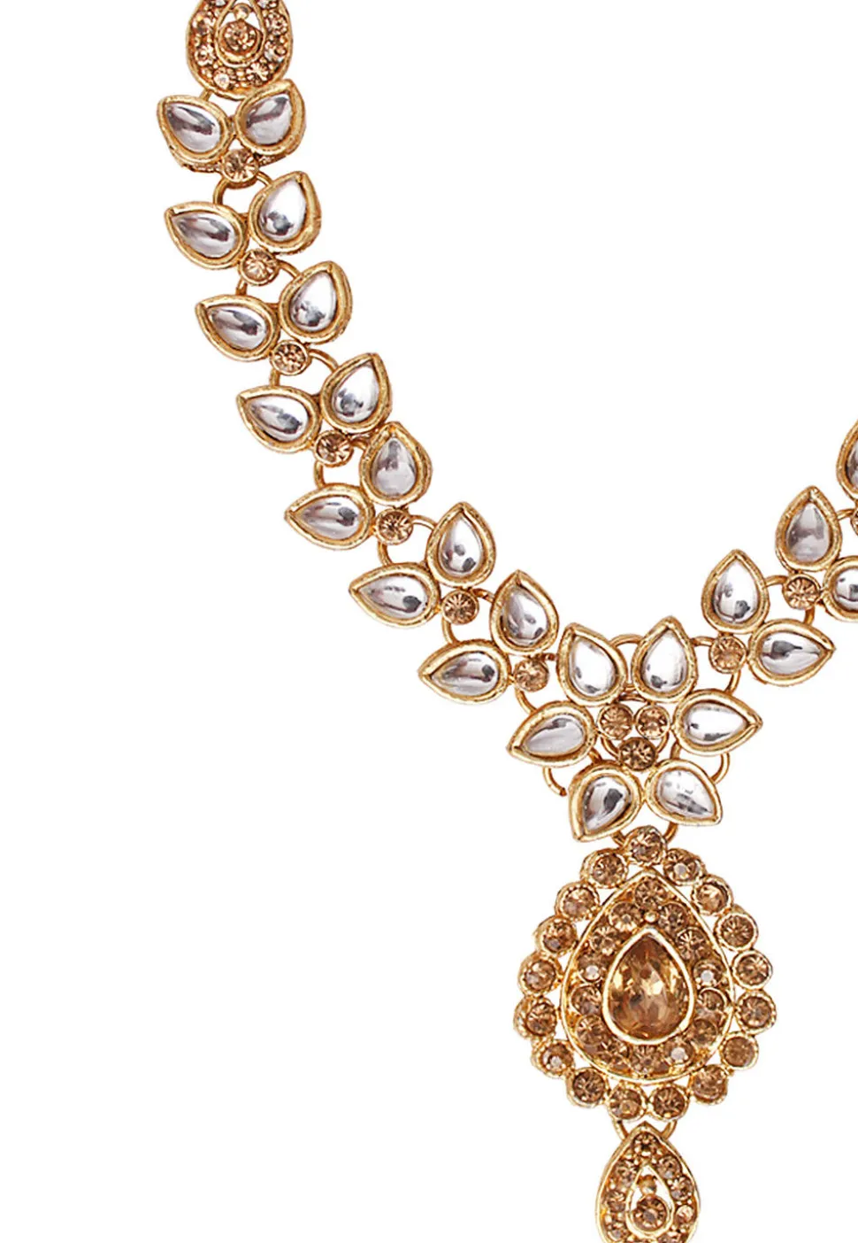 Kundan Studded Necklace Set