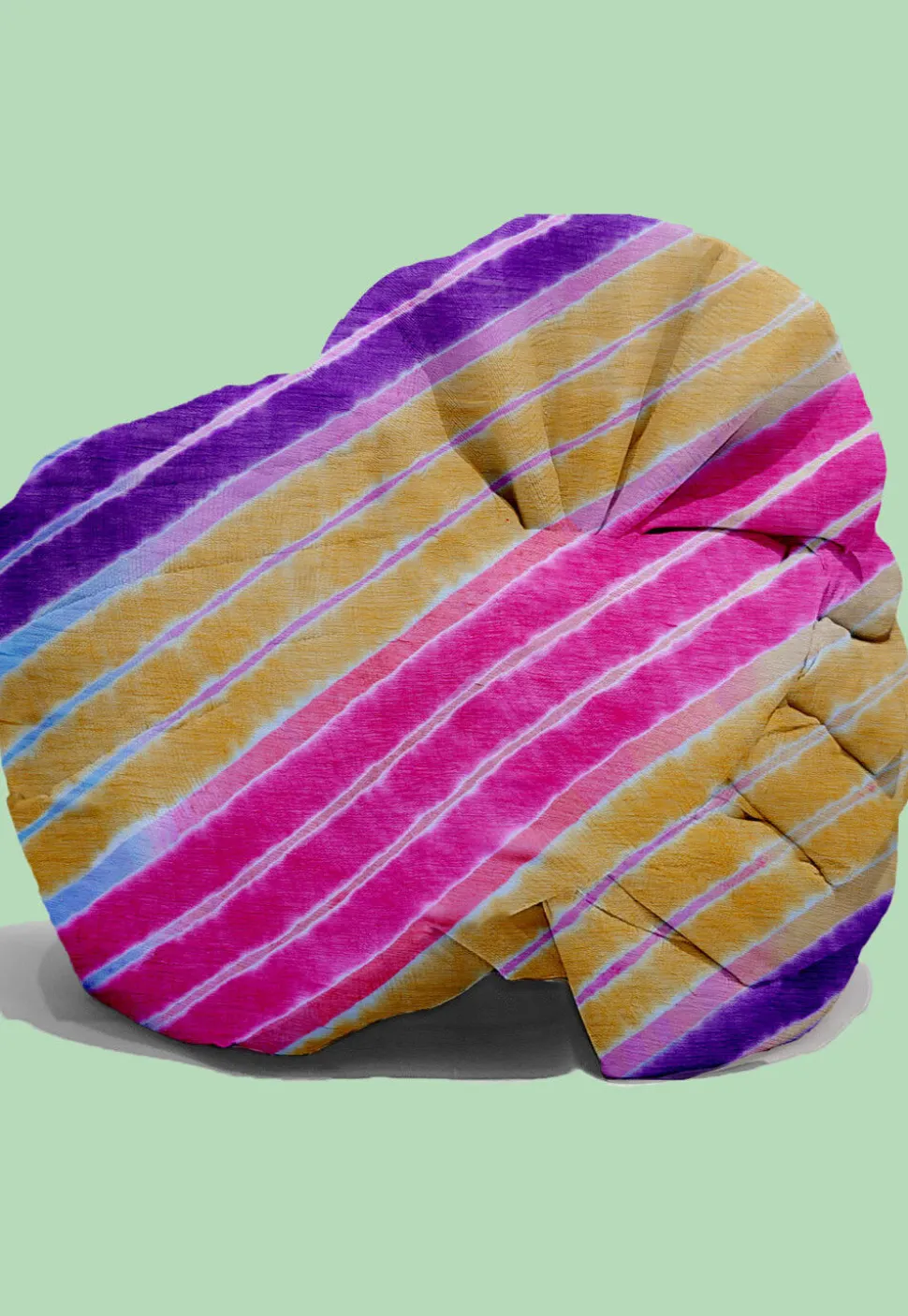 Leheriya Chiffon Kids Turban in Multicolor