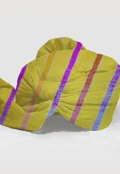 Leheriya Crepe Unisex Turban in Mustard