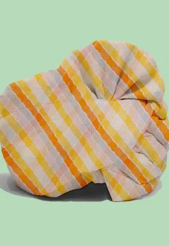 Leheriya Kota Silk Kids Turban in shaded yellow