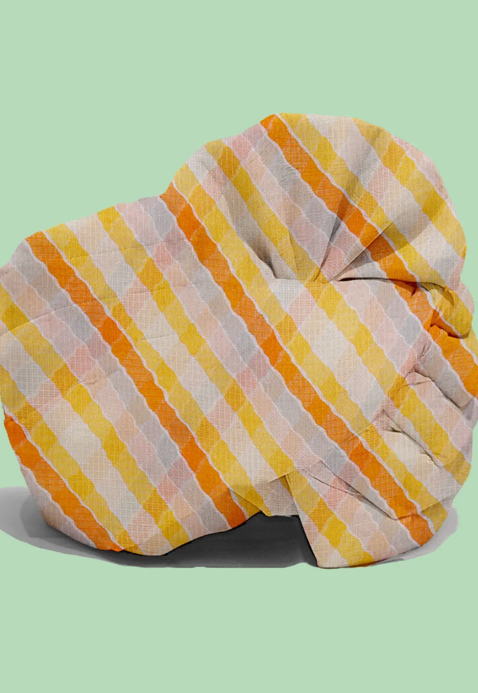 Leheriya Kota Silk Kids Turban in shaded yellow
