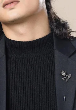 Lotus Magic Metallic Lapel Pin