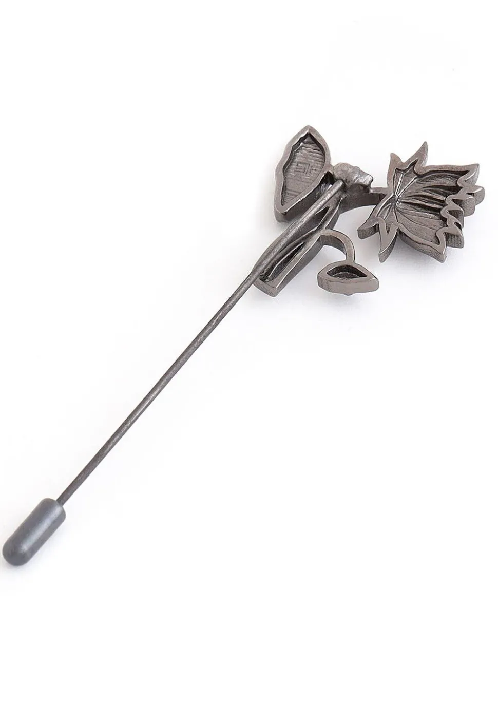 Lotus Magic Metallic Lapel Pin