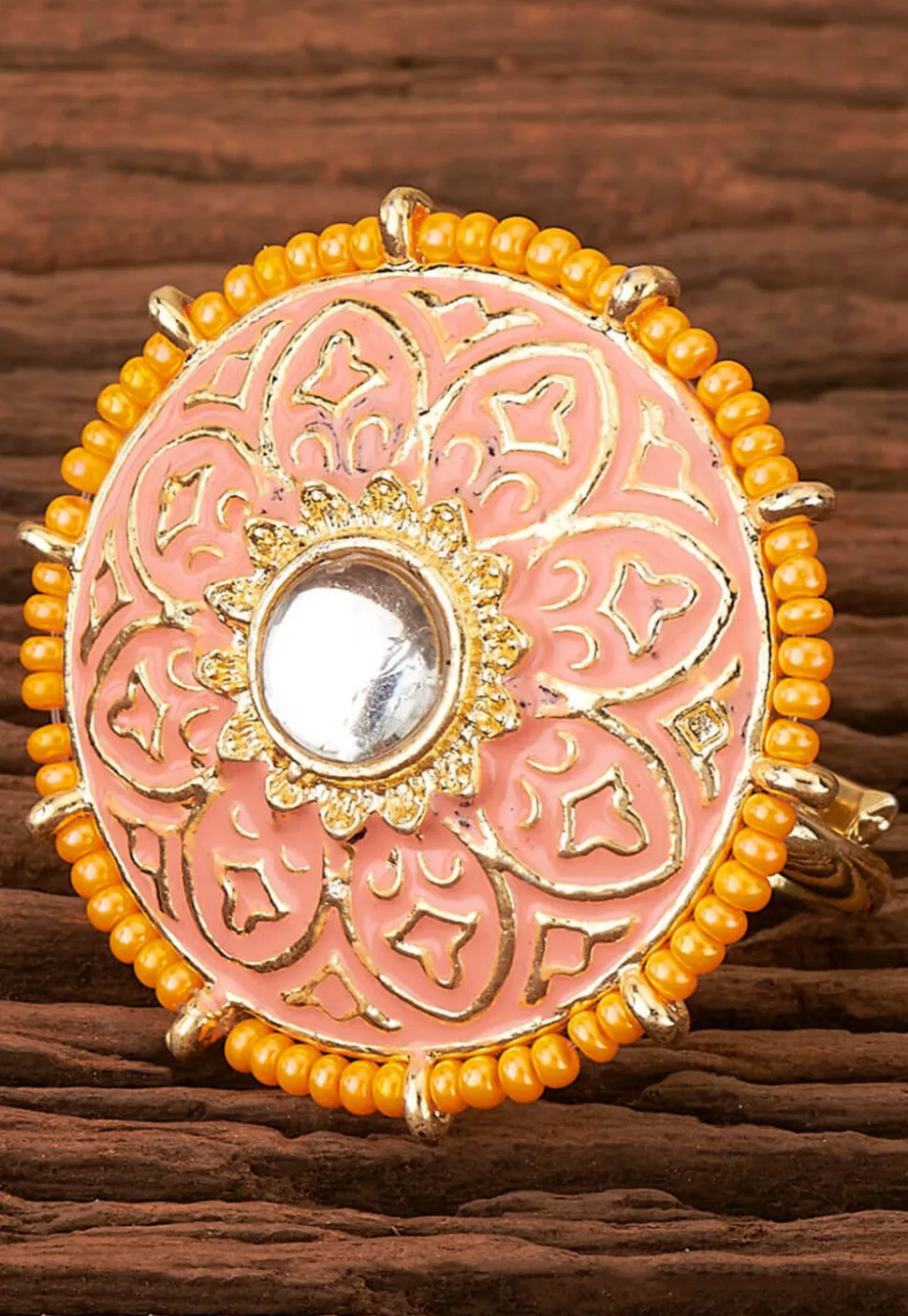 Meenakari Adjustable Ring