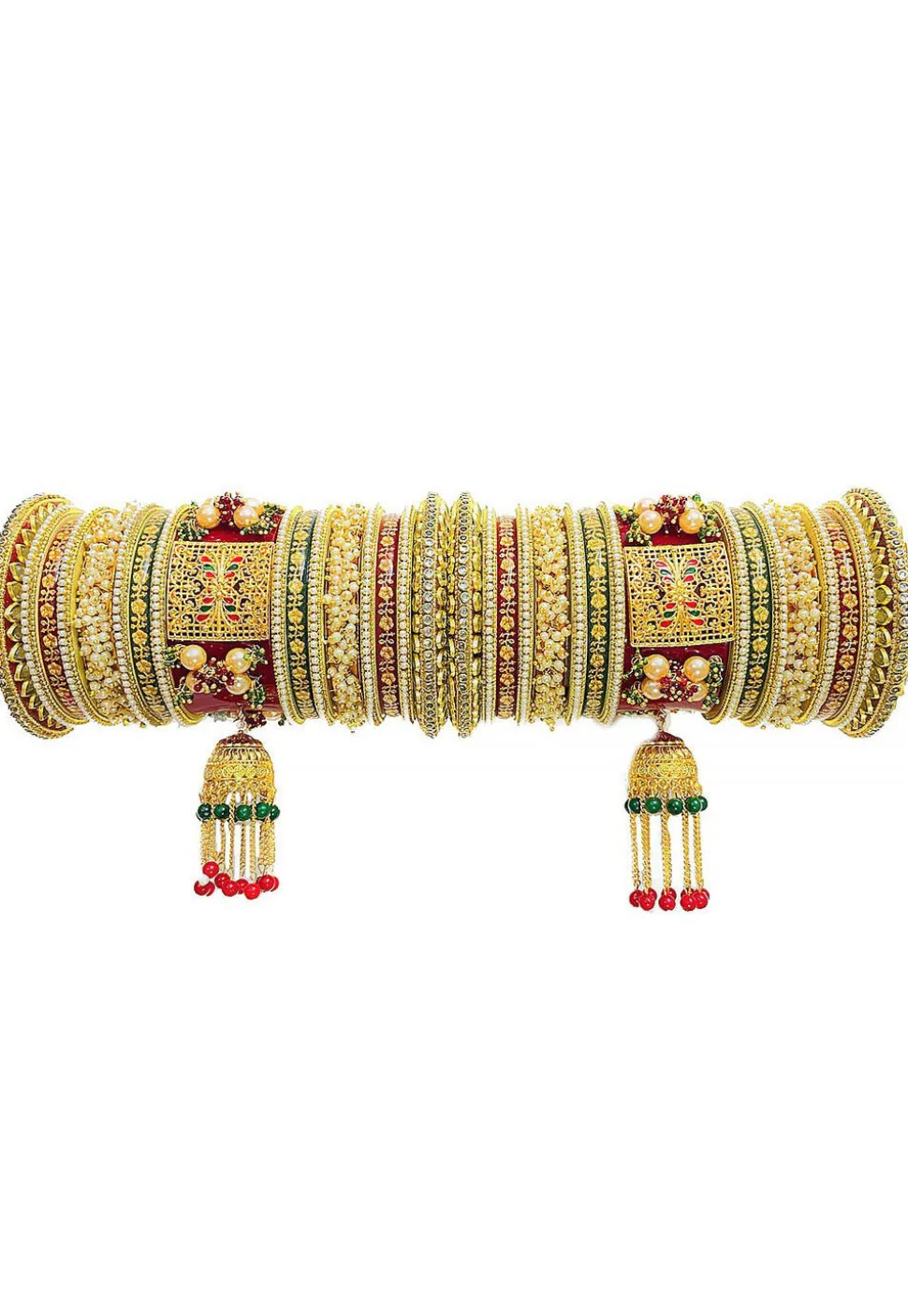 Meenakari Choora Set