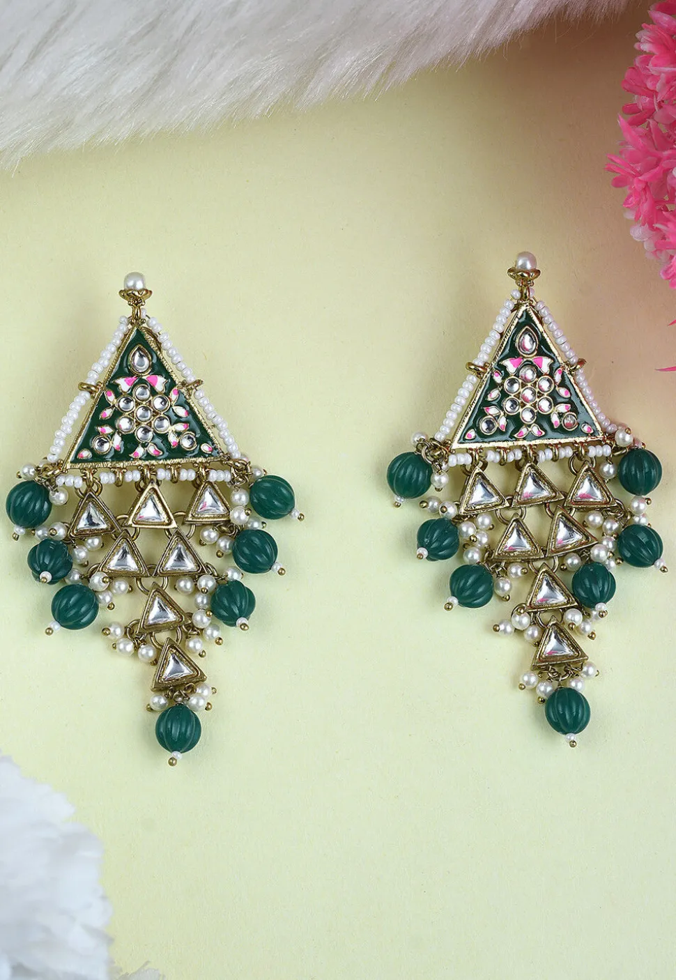 Meenakari Earrings