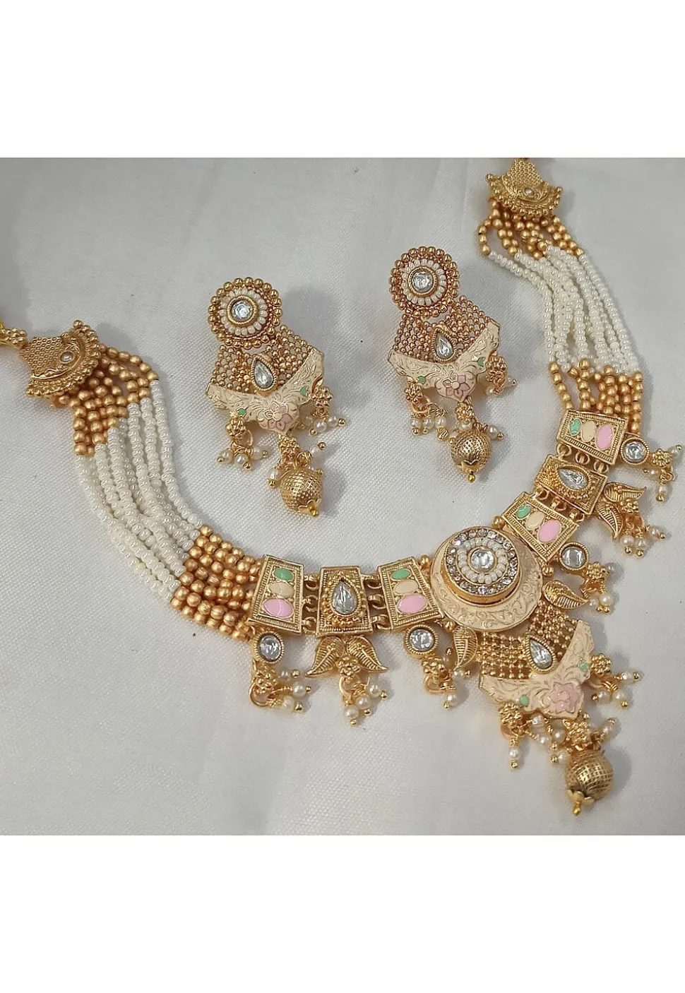 Meenakari Necklace Set