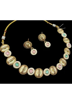 Meenakari Necklace Set