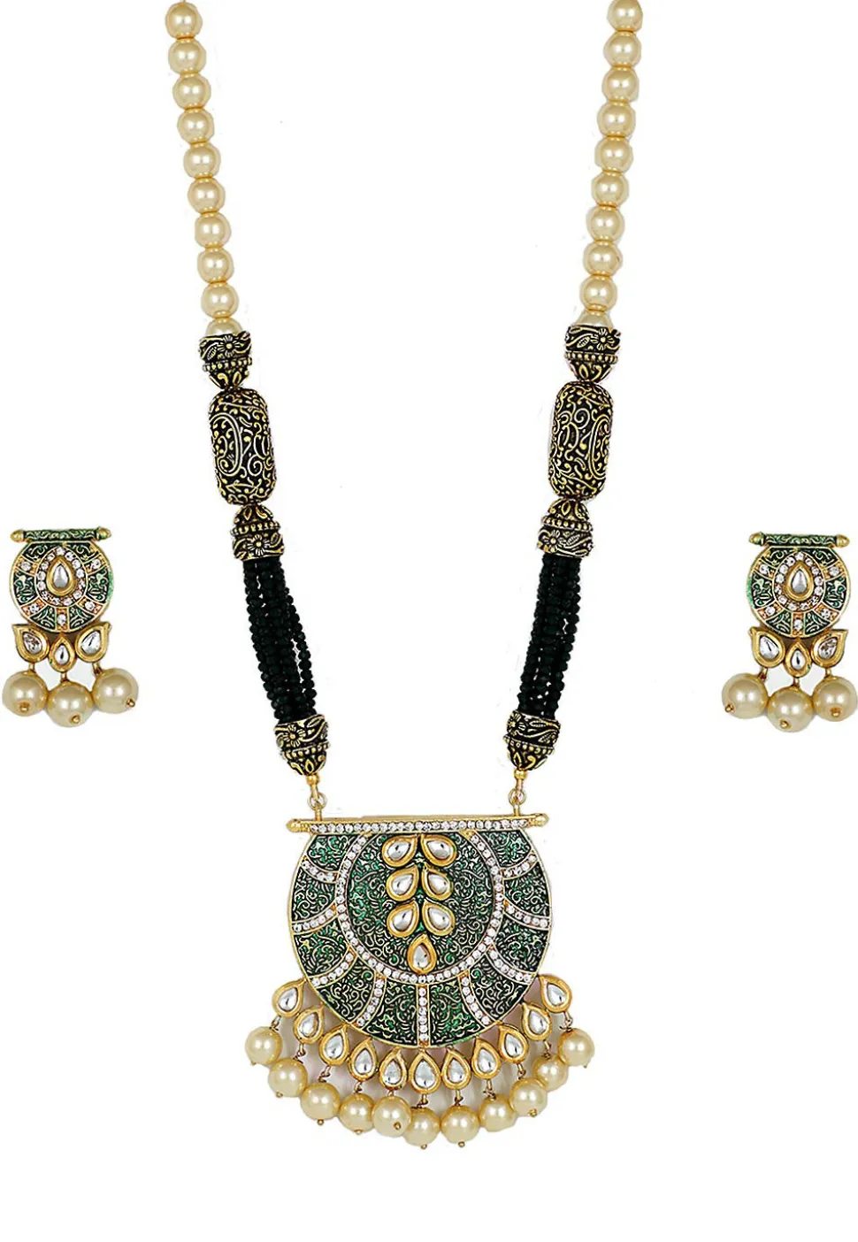 Meenakari Necklace Set