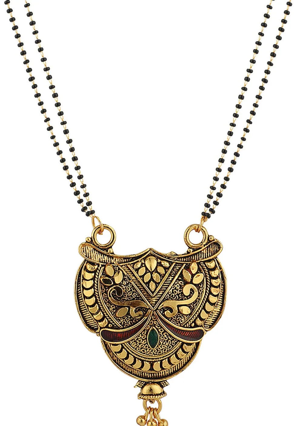 Meenakari Oxidised Mangalsutra