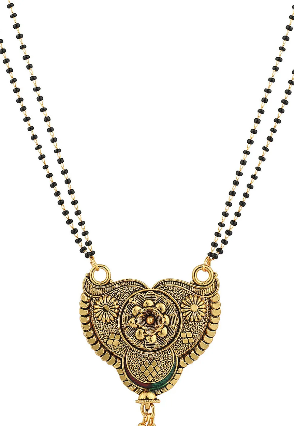 Meenakari Oxidised Mangalsutra