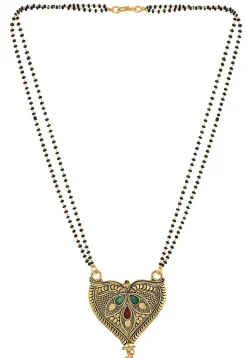 Meenakari Oxidised Mangalsutra