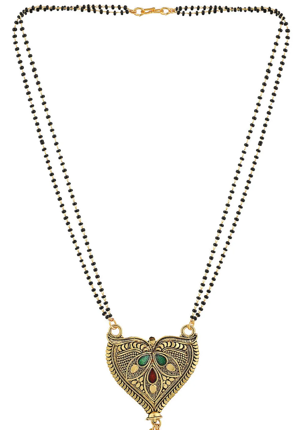 Meenakari Oxidised Mangalsutra