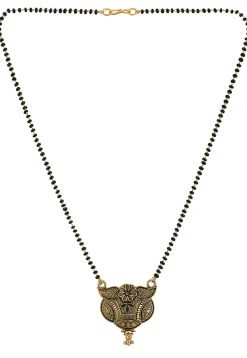 Meenakari Oxidised Mangalsutra