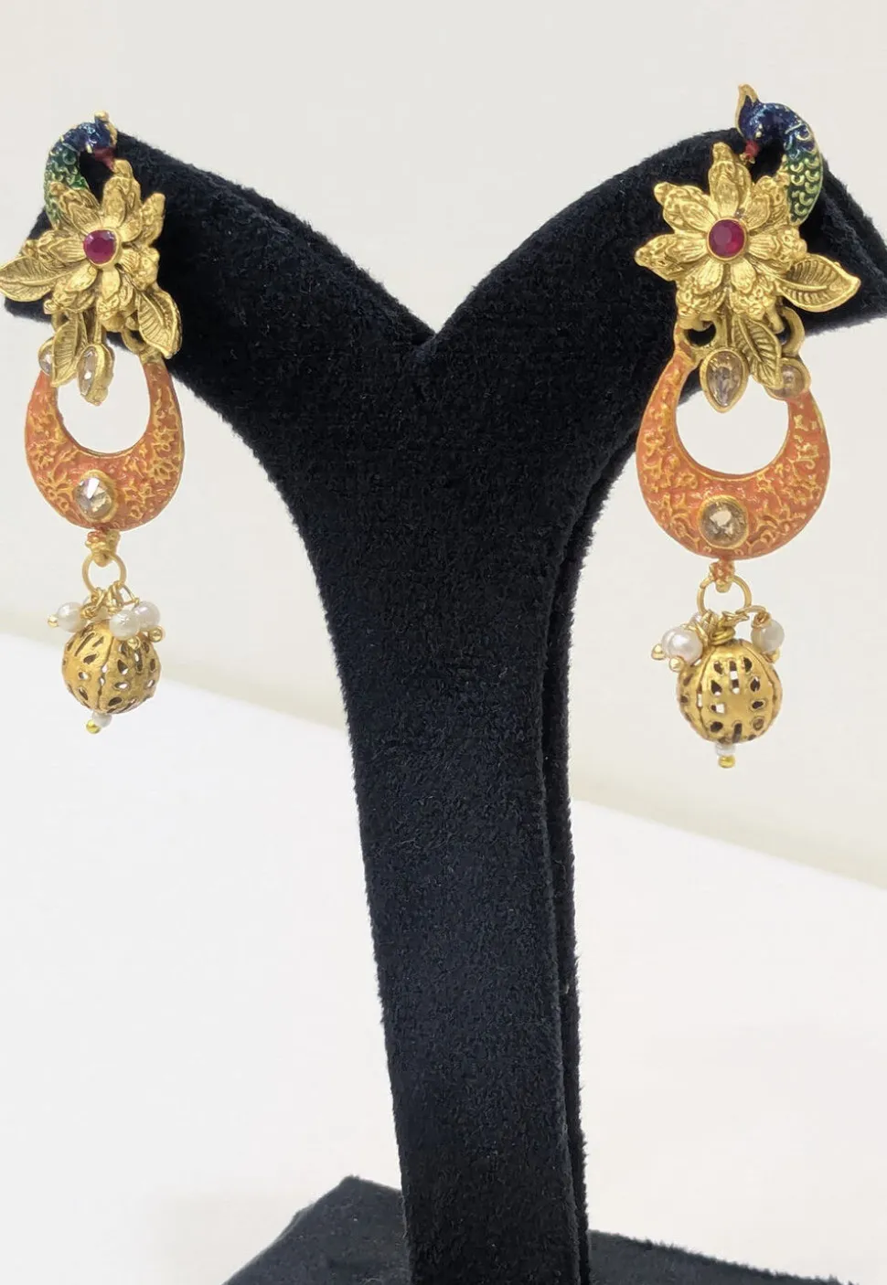 Mint Meenakari Necklace Set
