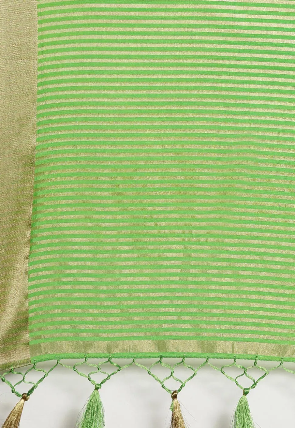 Mysore Silk Saree in Light Green